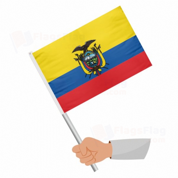 Ecuador Stick Flag