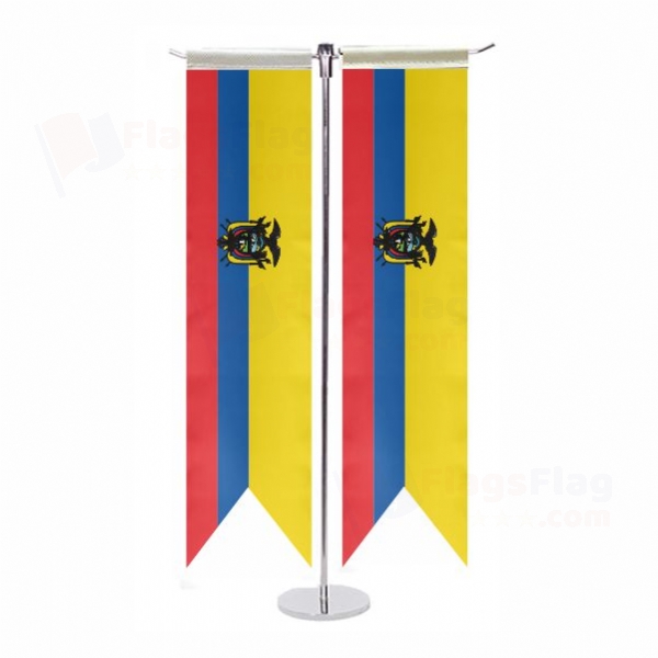 Ecuador T Table Flags