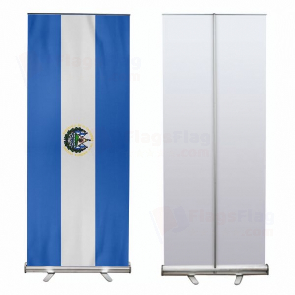 El Salvador Roll Up Banner