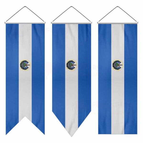 El Salvador Swallowtail Flags