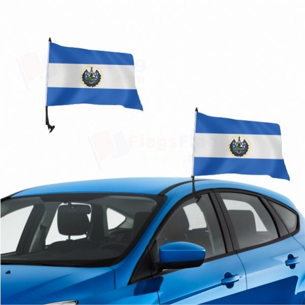 El Salvador Vehicle Convoy Flag