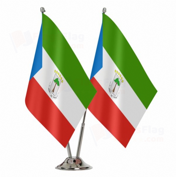 Equatorial Guinea Binary Table Flag