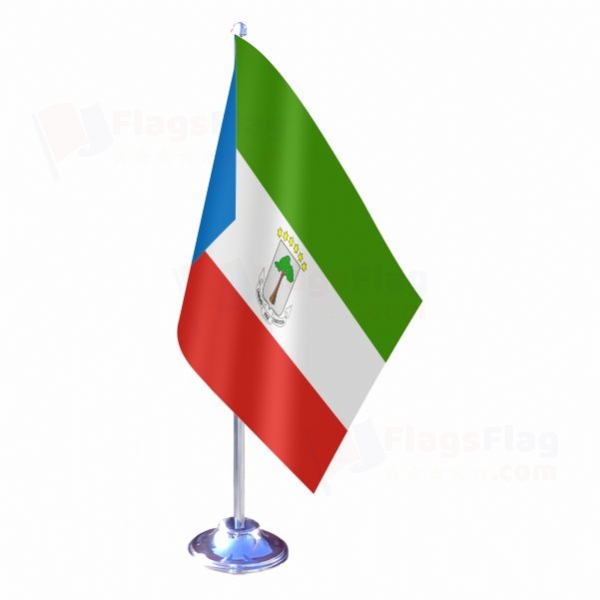 Equatorial Guinea Single Table Flag