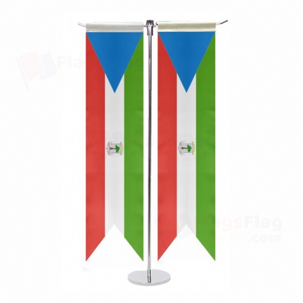 Equatorial Guinea T Table Flags