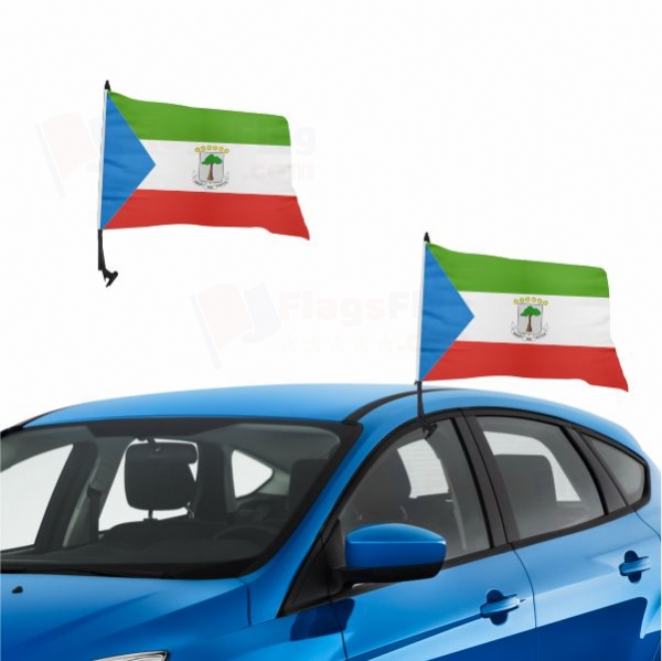 Equatorial Guinea Vehicle Convoy Flag