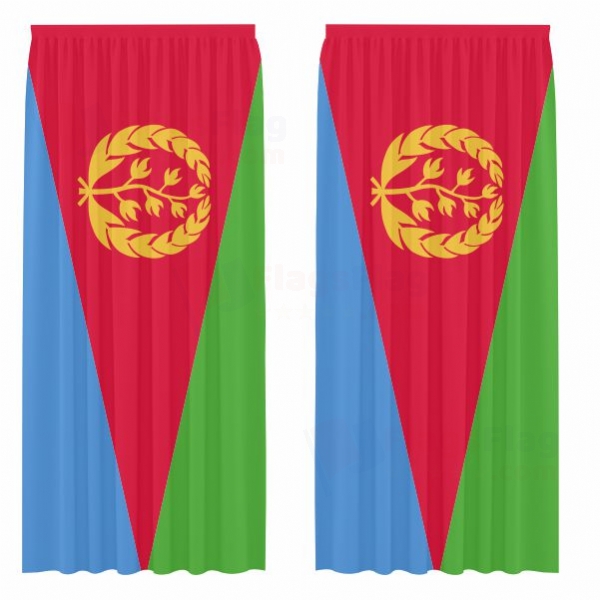 Eritrea Digital Printed Curtains