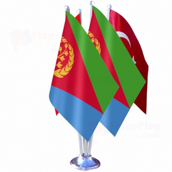 Eritrea Quadruple Table Flag