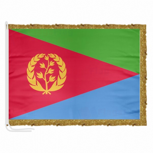 Eritrea Satin Office Flag