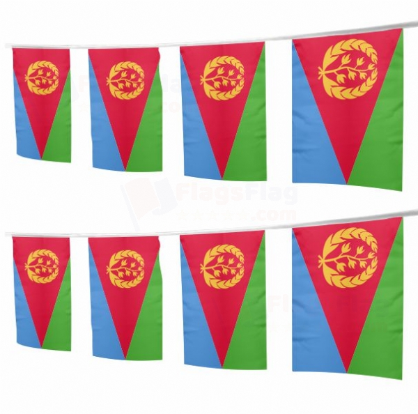 Eritrea Square String Flags