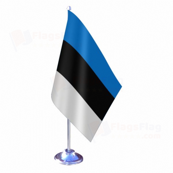 Estonia Single Table Flag