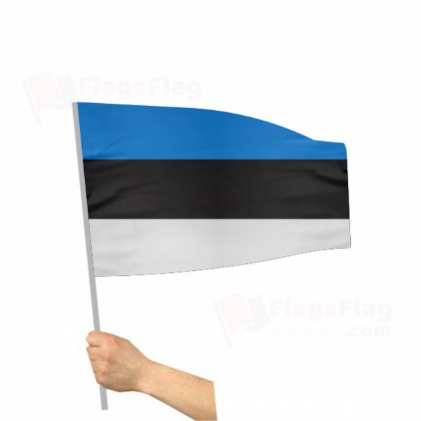 Estonia Stick Flag