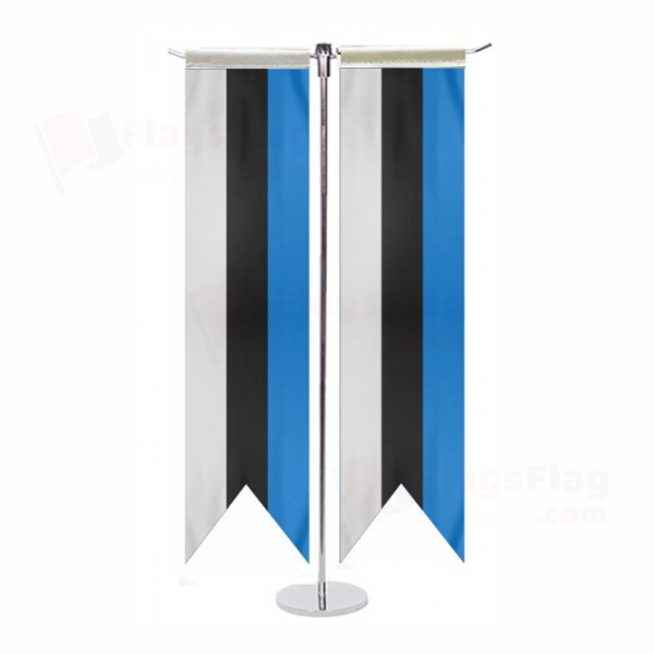 Estonia T Table Flags