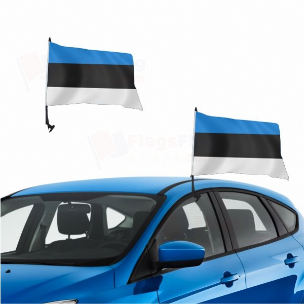 Estonia Vehicle Convoy Flag