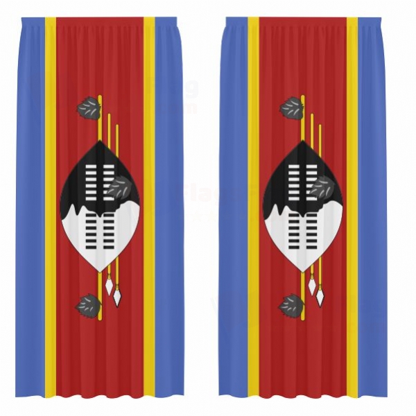 Eswatini Digital Printed Curtains