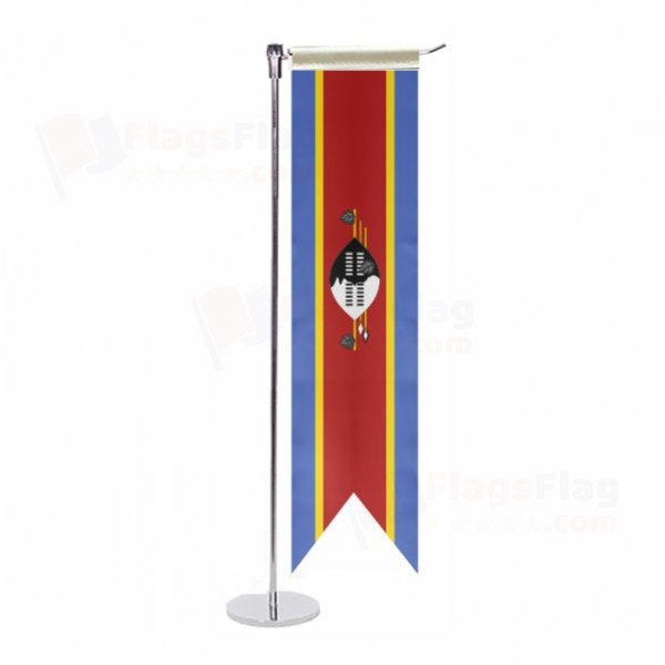 Eswatini L Table Flag