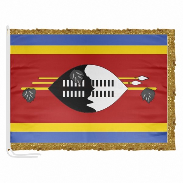 Eswatini Satin Office Flag