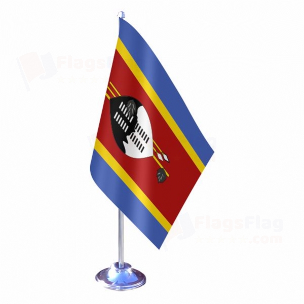 Eswatini Single Table Flag