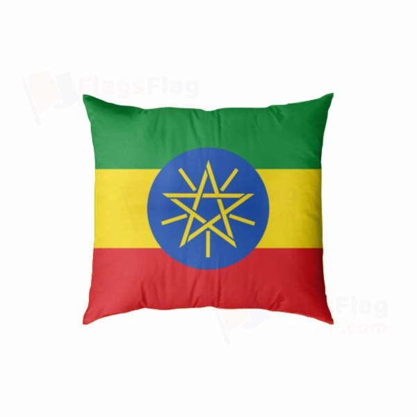 Ethiopia Digital Printed Pillow Cover