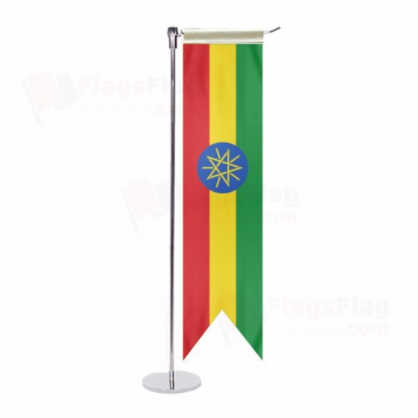 Ethiopia L Table Flag