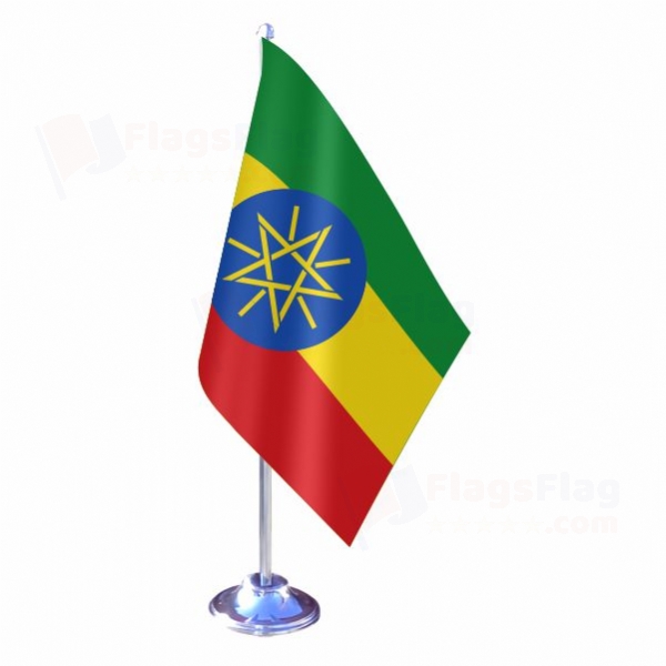 Ethiopia Single Table Flag