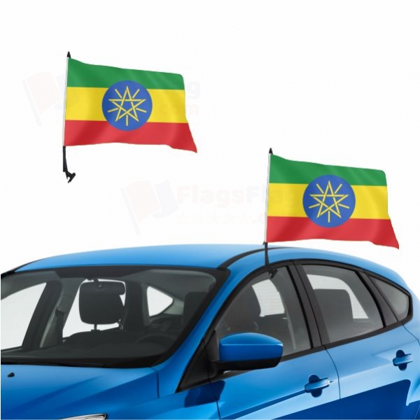 Ethiopia Vehicle Convoy Flag