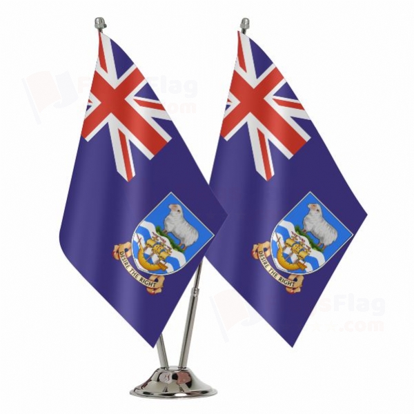 Falkland Islands Binary Table Flag