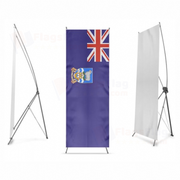 Falkland Islands Digital Print X Banner