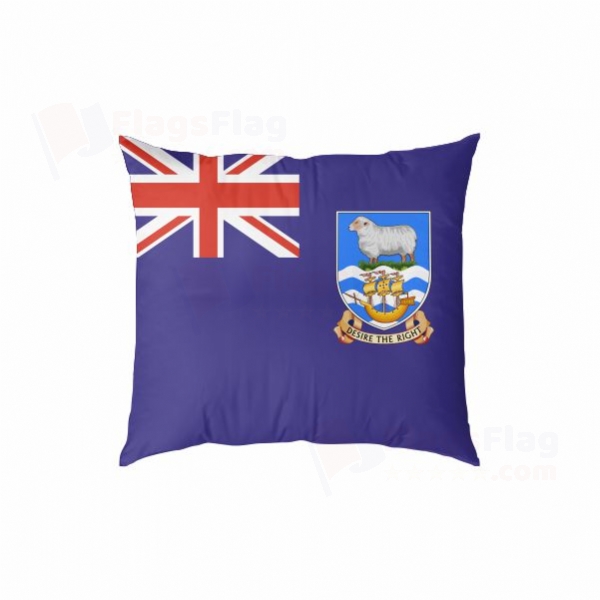 Falkland Islands Digital Printed Pillow Cover