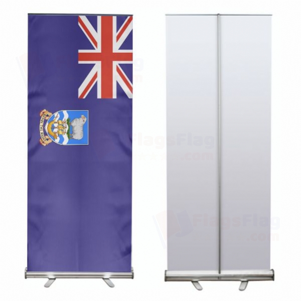 Falkland Islands Roll Up Banner