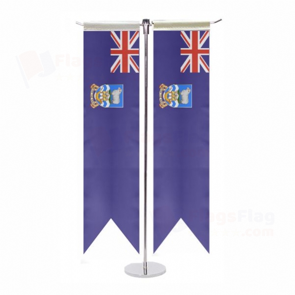 Falkland Islands T Table Flags