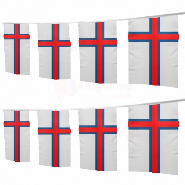 Faroe Islands Square String Flags