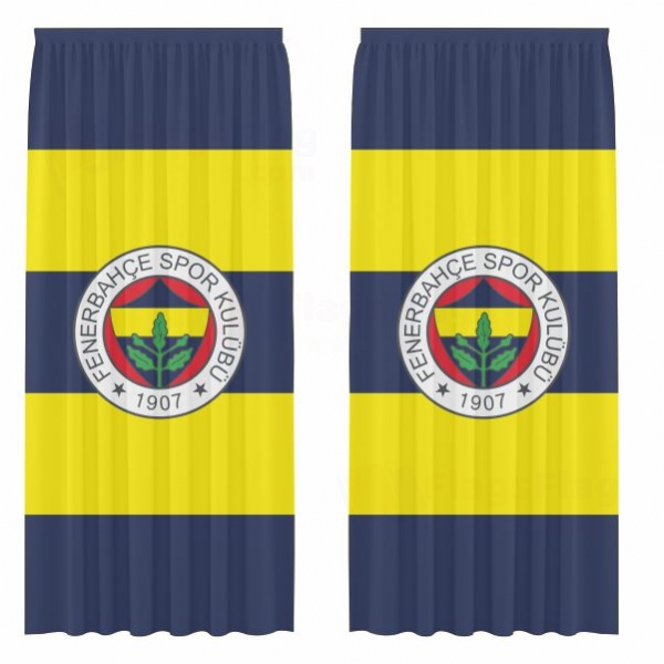 Fenerbahce Digital Printed Curtains