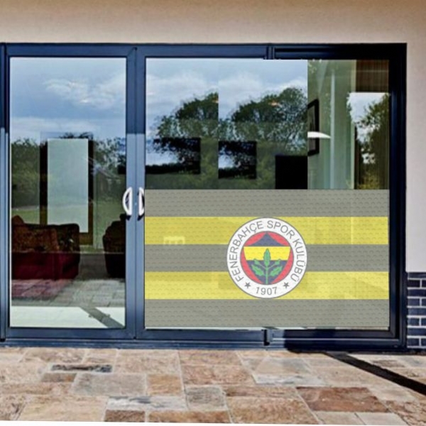 Fenerbahce Glass Film Fenerbahce One Way Vision Printing