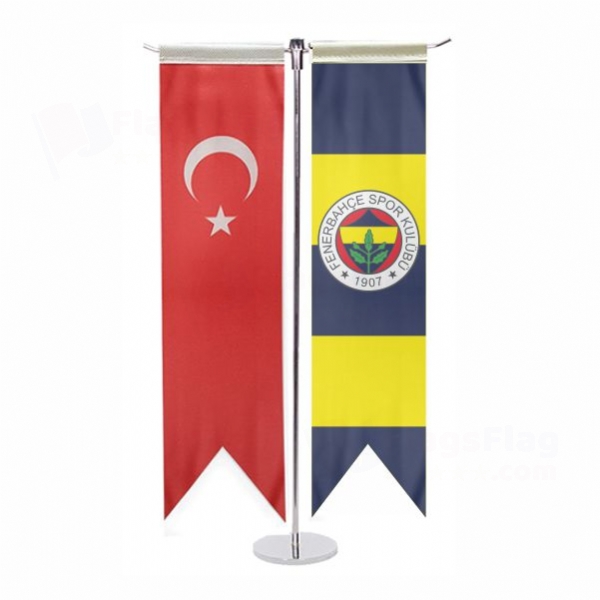 Fenerbahce T Table Flag