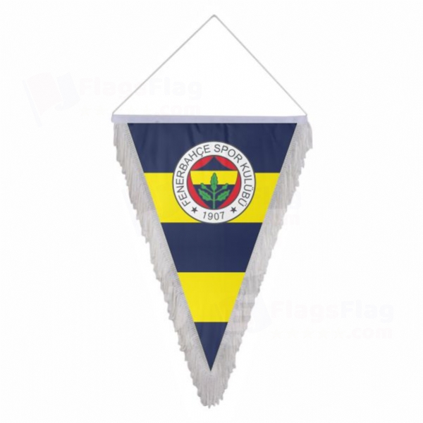 Fenerbahce Triangle Fringed Streamers