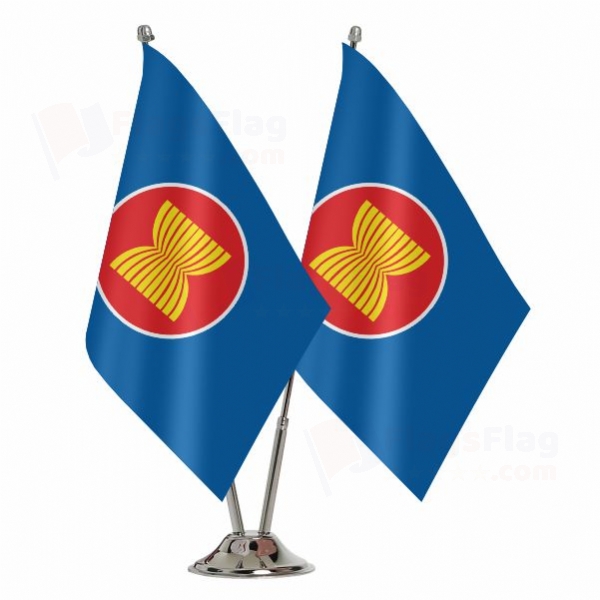 Flag of Asean 2 Table Flags