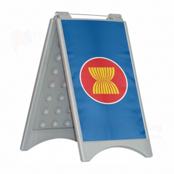 Flag of Asean Open Flag of Asean Close Plastic Pontoon