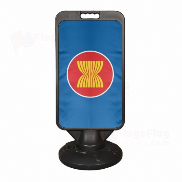 Flag of Asean Plastic Advertising Pontoon