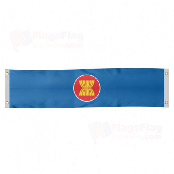 Flag of Asean Poster Banner