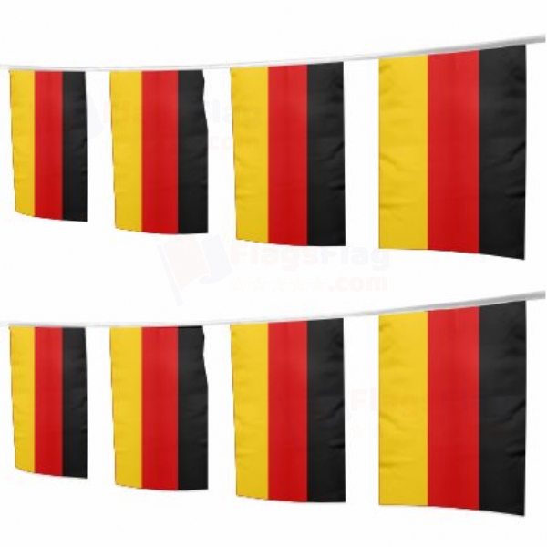 Germany Square String Flags