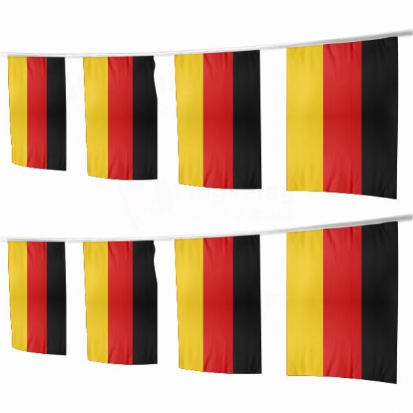 Germany Square String Flags