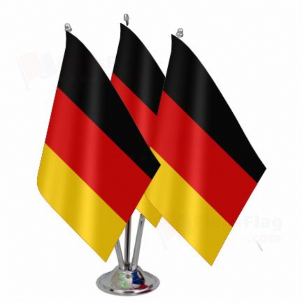 Germany Triple Table Flag