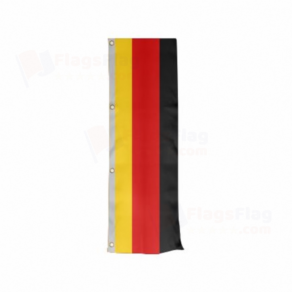 Germany Vertically Raised Flags