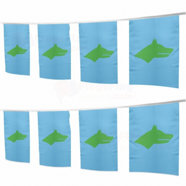 Gktrks Square String Flags