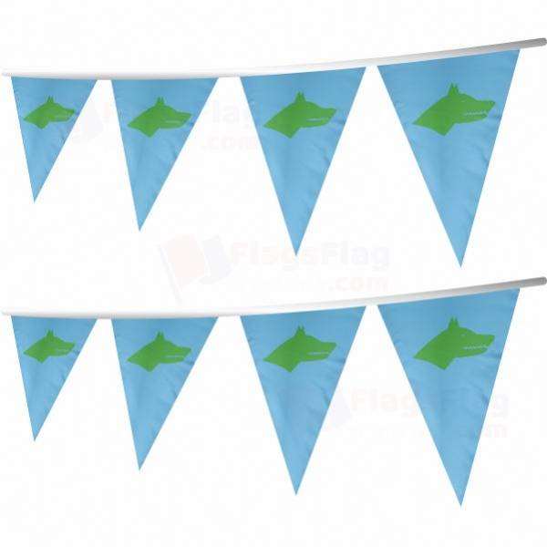 Gktrks Stringed Triangle Flag