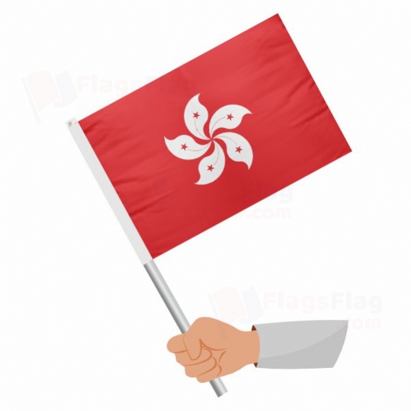 Hong Kong Stick Flag