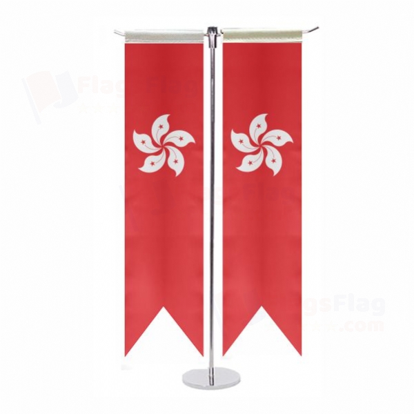 Hong Kong T Table Flag