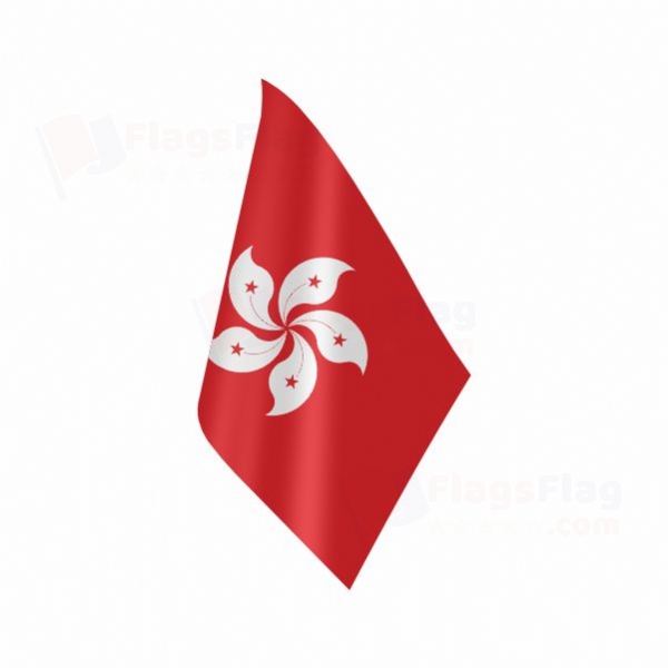 Hong Kong Table Flag