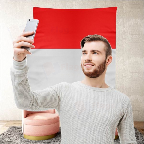 Indonesia Background Selfie Shooting Landscapes