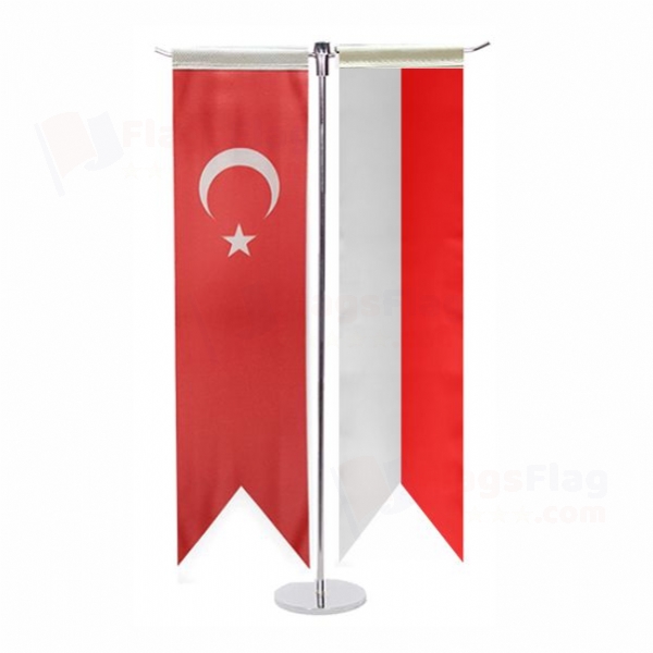 Indonesia T Table Flag